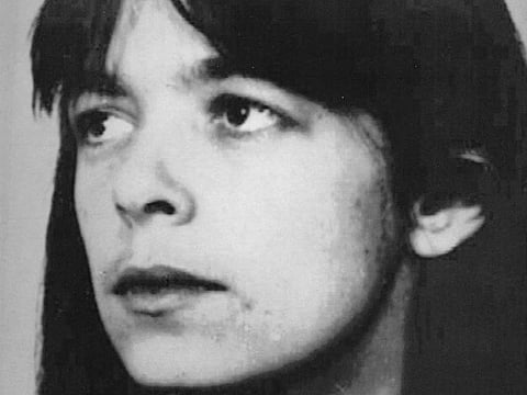 File photo: A1988 portrait of RAF (Red Army Faction) member Daniela Klette, handed out by German police in 1993.