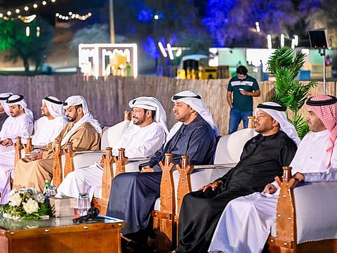 Sharjah Police officials attending a briefing on ‘Together towards a secure and sustainability future’ on Monday