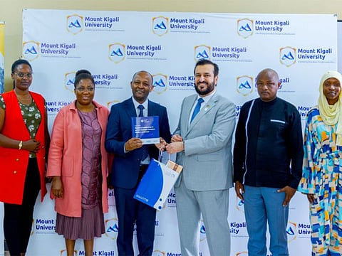 The WAM delegation that visited various media houses in Rwanda was led by Director-General Mohamed Jalal Alrayssi.