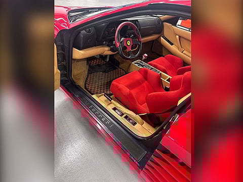 This undated photo provided by the Metropolitan Police on March 2, 2024 shows a Ferrari stolen from former Formula One driver Gerhard Berger 28 years ago which has been recovered.