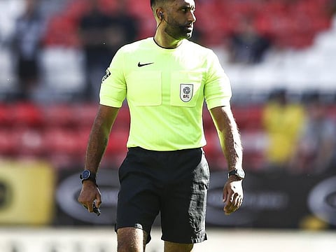 Sunny Singh Gill took charge of his first Sunday League match when he was 17.