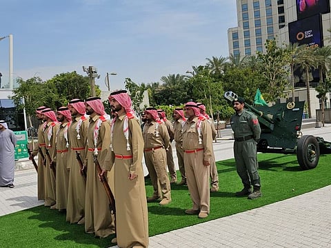 Dubai police Ramadan cannon