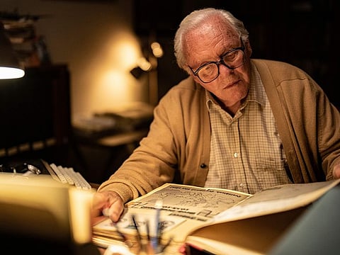 Anthony Hopkins in a scene from "One Life."