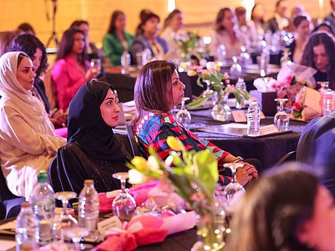 Guests listening to speakers during the Future Women Leaders Forum 2024.