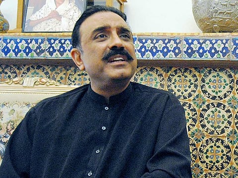 A file photo of Asif Ali Zardari.