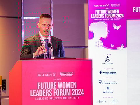 Keynote: Holistic Business Leadership
Matthias Sziraczki, Founder & CEO, Zen Warriors Alliance. Photo: Virendra Saklani/Gulf News