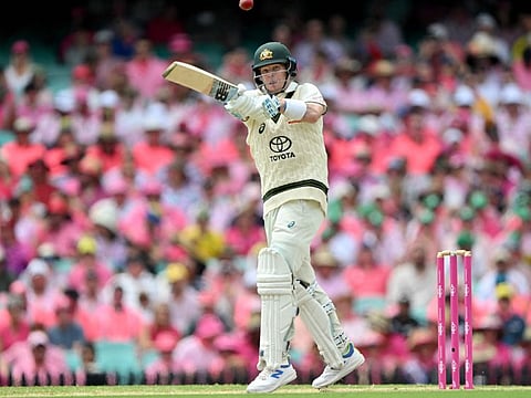 Australias Steve Smith has averaged 28.5 with a high score of 91 not out in four Tests.