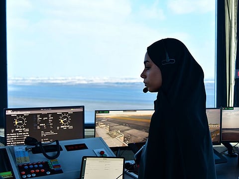 First female Emirati air traffic control officer Mariam Al Hammadi