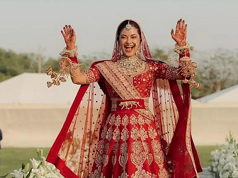 Actor Meera Chopra and businessman Rakshit Kejriwal