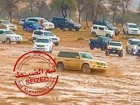 The vehicles were seized in Mazraa and Mina Al Arab