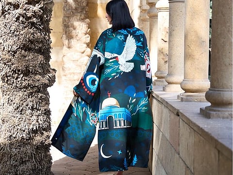 Palestine Kaftan by Stylexia