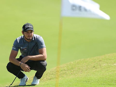 Grenville-Wood in action at the Delhi Challenge