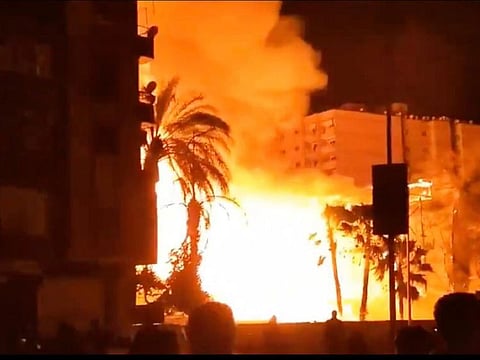 Firefighters battled the inferno for over six hours before extinguishing it, but media reports indicate extensive destruction within the studio, including decorations, woodwork, photography areas and corridors.