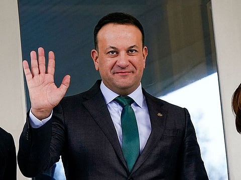 Irish Taoiseach (Prime Minister) Leo Varadkar.