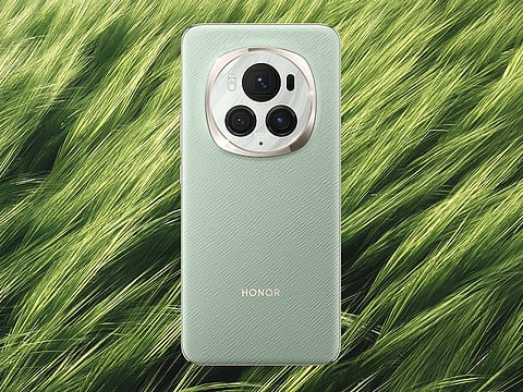 Cutting-edge smartphones, like the new HONOR Magic6 Pro (pictured), are now available with amazing discounts and free gifts, in Ramadan.