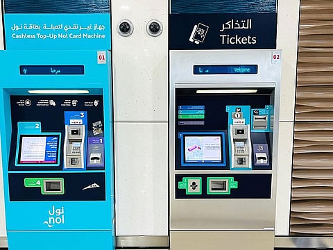 RTA on Thursday announced that it has completed the upgrade of 165 out of the 262 TVMs across metro stations.