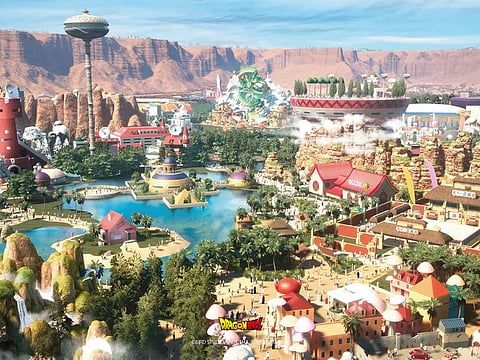 The Qiddiya project is planned to be double the size of Disney Land in Florida.