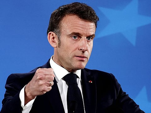 French President Emmanuel Macron
