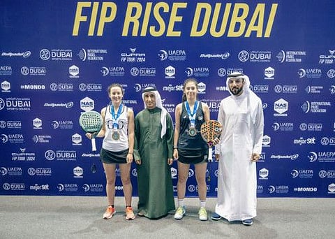 Lucia Perez Parra and Laura Luyan Rodriguez from Spain combined to beat French-Spaniard combination of Wendy Barsoti and Catarina Castro Vilela 6-4, 6-2 for the women’s title.