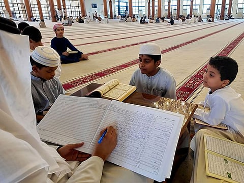 During Ramadan, 29,000 people in Sharjah are participating in 700 Quran memorization sessions held at mosques.