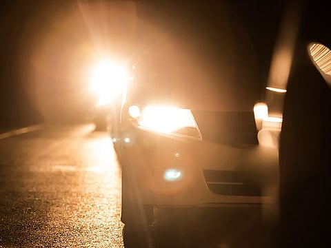 Since high beams can affect the oncoming driver’s vision, you should switch to a low beam when another vehicle is within sight.