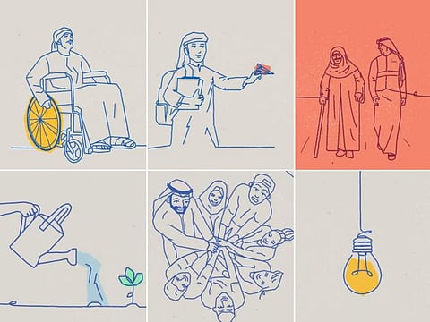 New volunteering opportunities in various fields launched include health, education, environment, infrastructure, and the social sector.