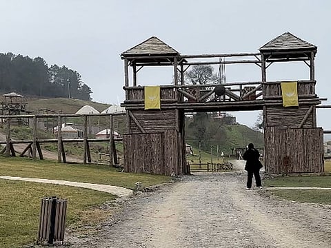 The sets of Turkish television series Dirilis: Ertugrul and Kurulus: Osman, in Riva, Istanbul. The film location has been attracting hordes of tourists to Turkey after the TV series became popular worldwide.