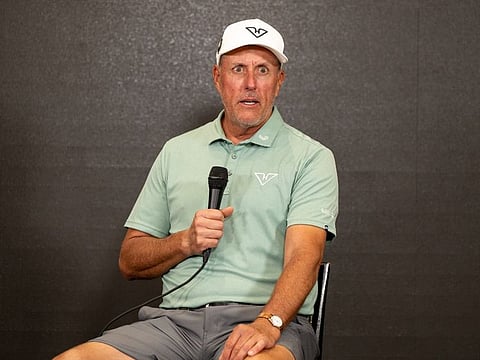 Phil Mickelson was speaking ahead of LIV Golf Miami