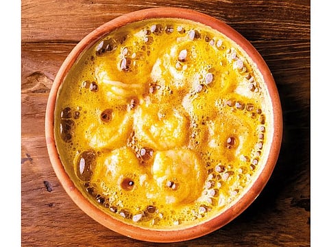 Bordo Mavi's butter shrimp casserole