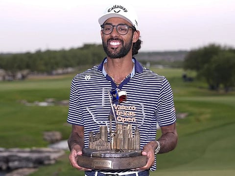 Akshay Bhatia secured a spot in The Masters with victory