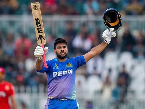 Usman Khan was the second highest run scorer in the Pakistan Super League last month with 430 in seven matches.