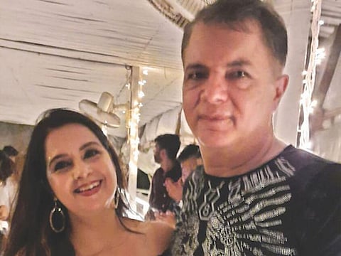 Parkinson's warrior and Indian dancer Gulshan Narang, right, who has been battling Parkinson's for nearly two decades, says his wife, left, has been a pillar of support all along.