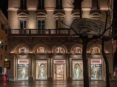 Maison Fendi's Cannes boutique