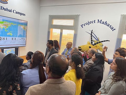 Briefing on the first batch of data received by the new ground station at BPDC