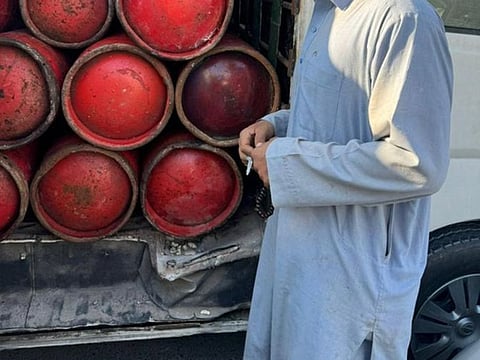 The vehicle was caught in a region of the emirate recently