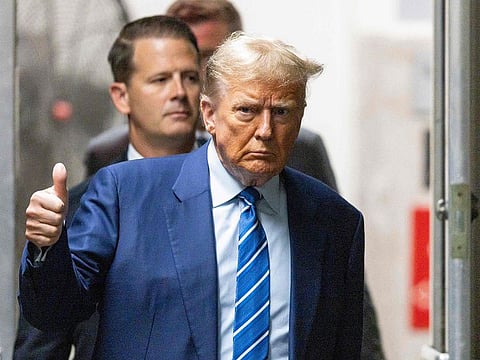 Former US President Donald Trump