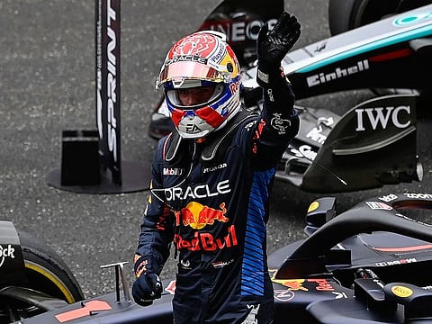 Red Bull Racing's Dutch driver Max Verstappen.