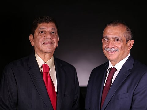 Late Zafar Siddiqi with Rakesh Wahi, Co-Founders of Transnational Academic Group