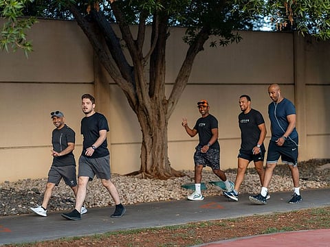 Anyone can gain free access to designated walking and running venues by registering online