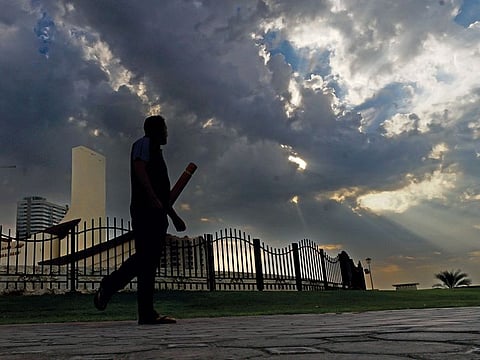 The National Center of Meteorology noted that the current weather conditions are less severe than previously anticipated.