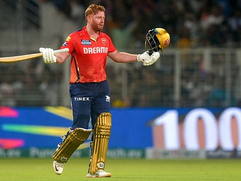 Punjab Kings' Jonny Bairstow kept up his form from the previous match to score 46.