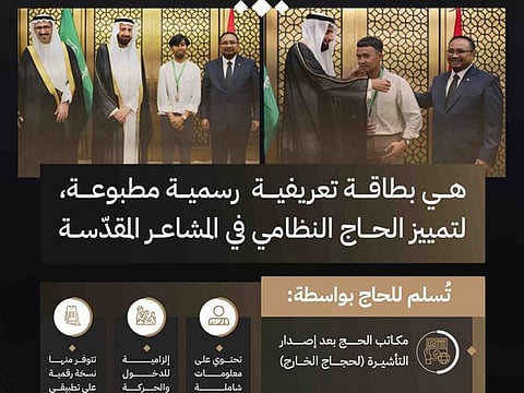 Saudi officials launch the Hajj Nusuk Card in Indonesia.