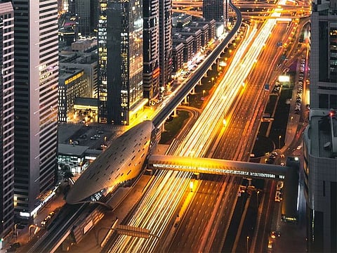 Dubai Metro is the backbone of Dubai’s public transport systems.