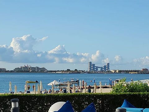 Cloud cover decreases over Dubai on May 2.