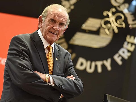 Colm McLoughlin has spent 41 years at the helm of Dubai Duty Free - one of the largest airport retailers in the world.
