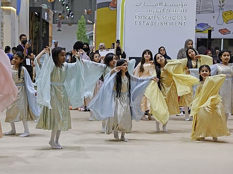 A performance at Expo Centre Sharjah, home of the Children's Reading Festival