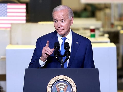 US President Joe Biden acknowledged US weapons have been used by Israel to kill civilians in Gaza, where Israel has mounted a seven-month-old offensive aimed at annihilating Hamas.