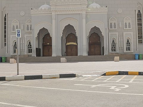 A parking space for people of determination in Sharjah