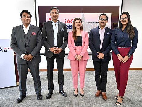 From left: Deepak Ahuja, Co-Founder & CEO - iAccel GBI; Shalabh Jakhetia, Managing Partner & COO - iAccel GBI; Anishkaa Gehani, Co-Founder and Chief Marketing Officer - iAccel GBI; Pankaj Gupta, Co-Founder and Co-CEO GII and Founder of Eureka; and Rishika Gupta, Project Manager of GII.