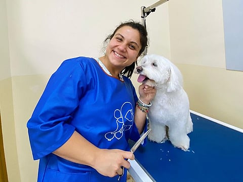 Hitting the high notes: Jelena has quickly built a loyal fan base at the Little Gems salon in DIP-2